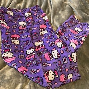 Hello kitty pajama pants size 10-12 (L)